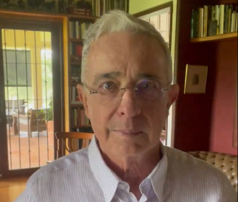 Álvaro Uribe Vélez, expresidente de Colombia. Álvaro Uribe Vélez, expresidente de Colombia.
