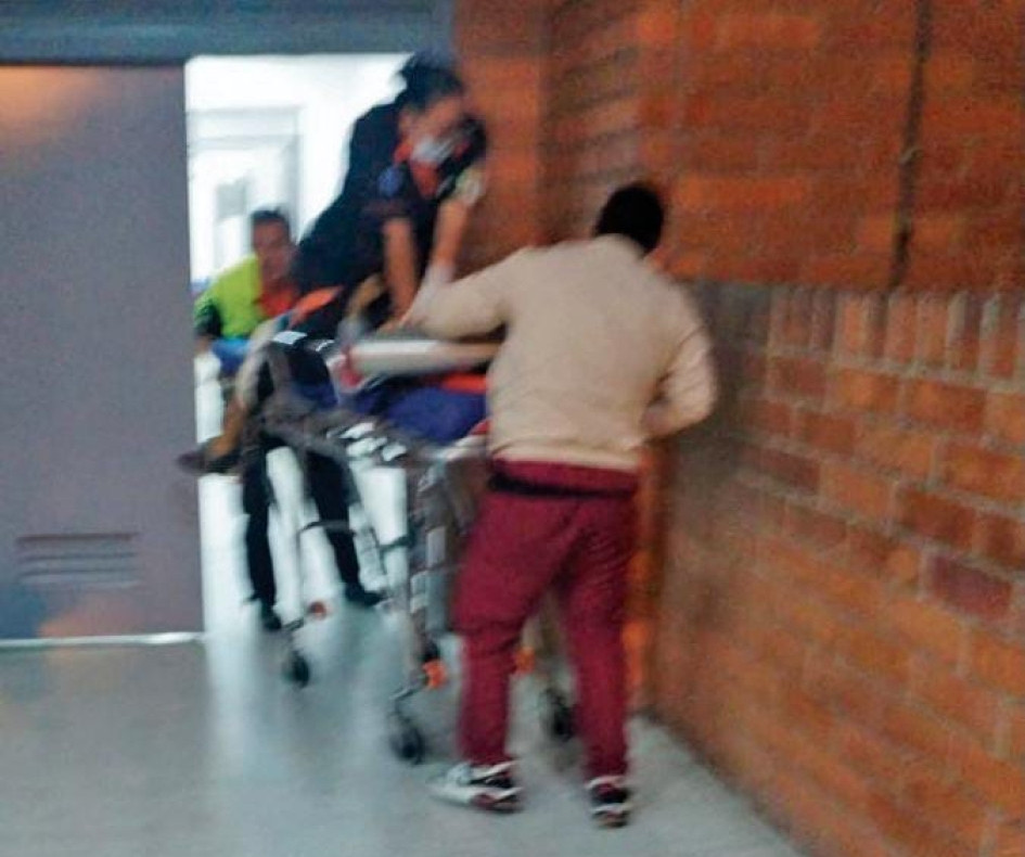 Al pacoreño trataron de reanimarlo Al pacoreño trataron de reanimarlo