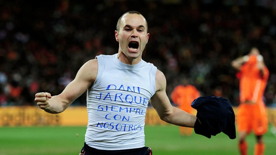 Andrés Iniesta, anotador del gol que le dio a España su única Copa Mundial, es considerado uno de los mejores futbolistas de la historia de su país. Andrés Iniesta, anotador del gol que le dio a España su única Copa Mundial, es considerado uno de los mejores futbolistas de la historia de su país.
