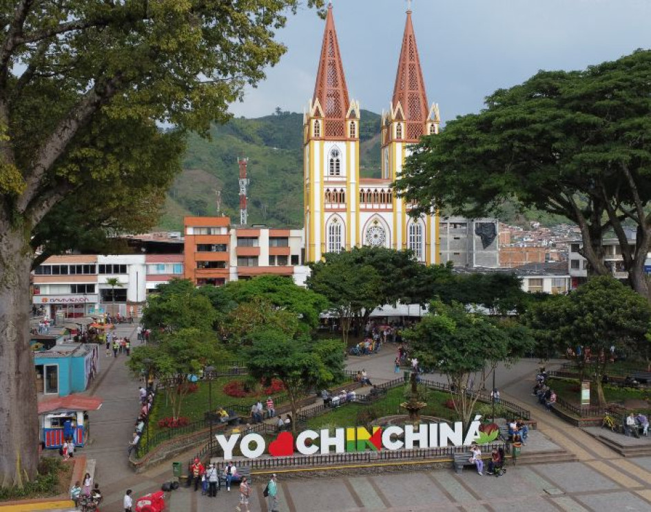 Parque principal de Chinchiná Parque principal de Chinchiná