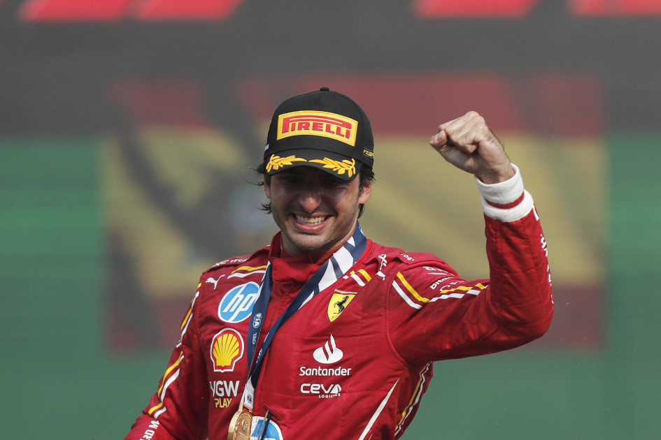 El español Carlos Sainz (Ferrari) El español Carlos Sainz (Ferrari)