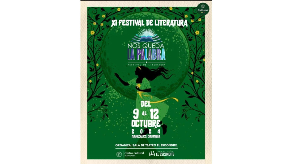 El Festival de Literatura Nos Queda La Palabra será desde hoy hasta el sábado 12 de octubre. El Festival de Literatura Nos Queda La Palabra será desde hoy hasta el sábado 12 de octubre.