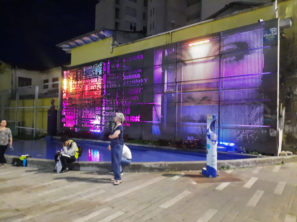 El sector que estaba afectado es por el Parque de la Mujer en la avenida Santander. El sector que estaba afectado es por el Parque de la Mujer en la avenida Santander.