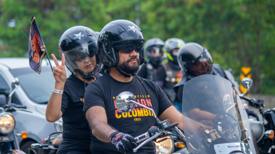 Del 25 al 27 de octubre, al menos 100 motociclistas se darán cita en Armenia con evento de la marca Royal Enfield. Del 25 al 27 de octubre, al menos 100 motociclistas se darán cita en Armenia con evento de la marca Royal Enfield.