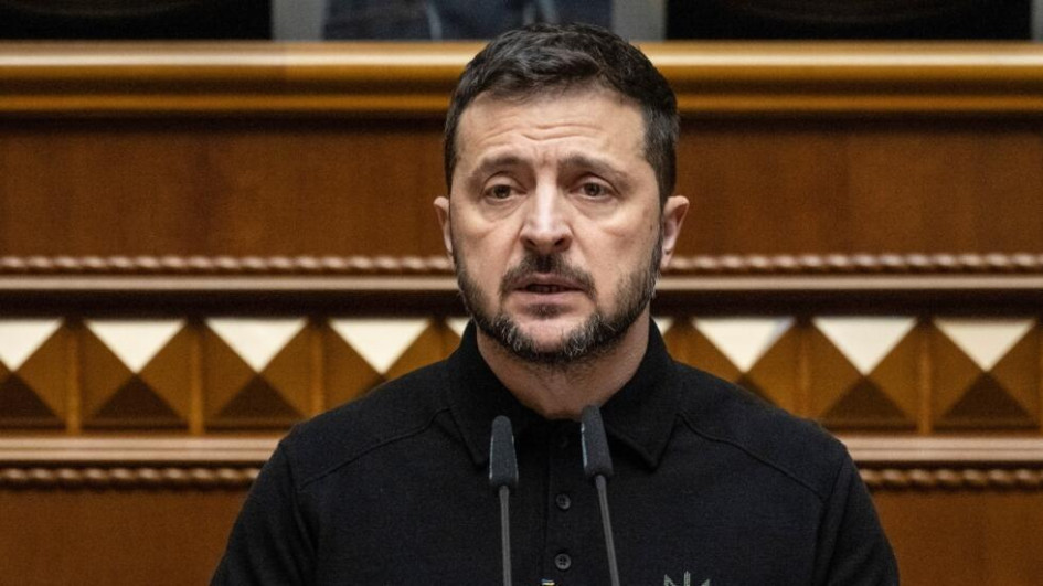 Volodímir Zelenski, presidente de Ucrania. Volodímir Zelenski, presidente de Ucrania.