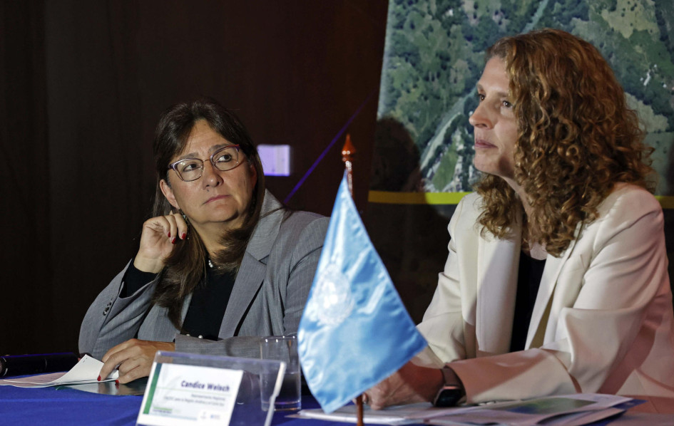 Ángela María Buitrago y Candice Welsch Ángela María Buitrago y Candice Welsch