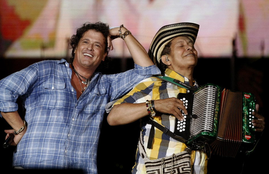 Carlos Vives y Egidio Cuadrado Carlos Vives y Egidio Cuadrado