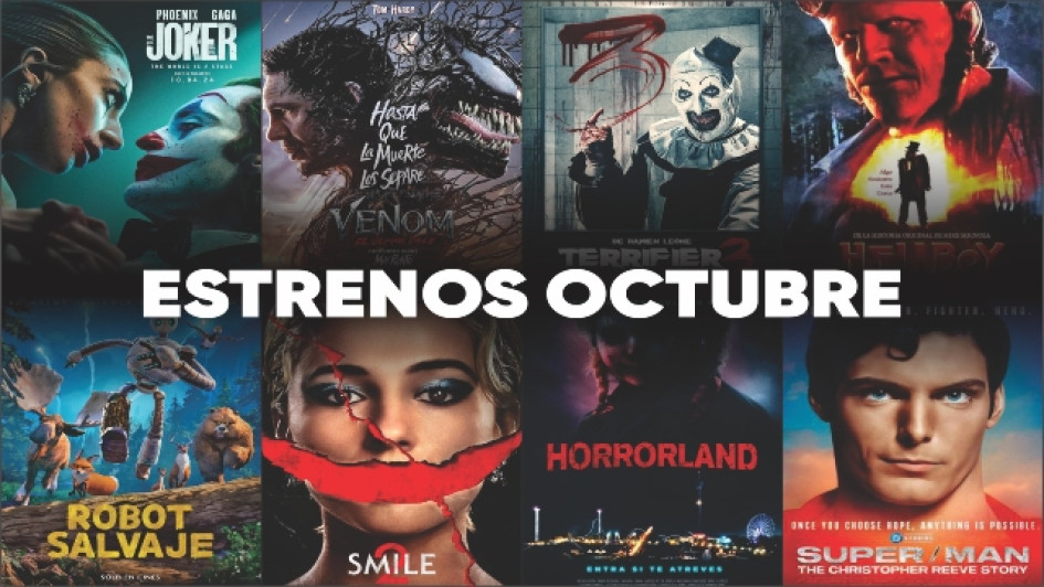 estrenos-cine-octubre-2024 Películas de estreno de octubre del 2024