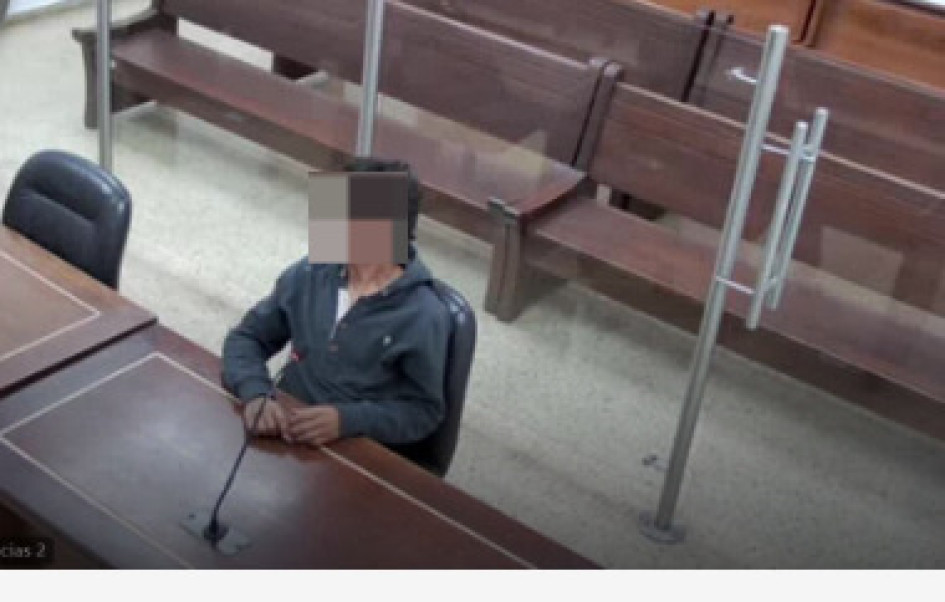 El detenido. El detenido.