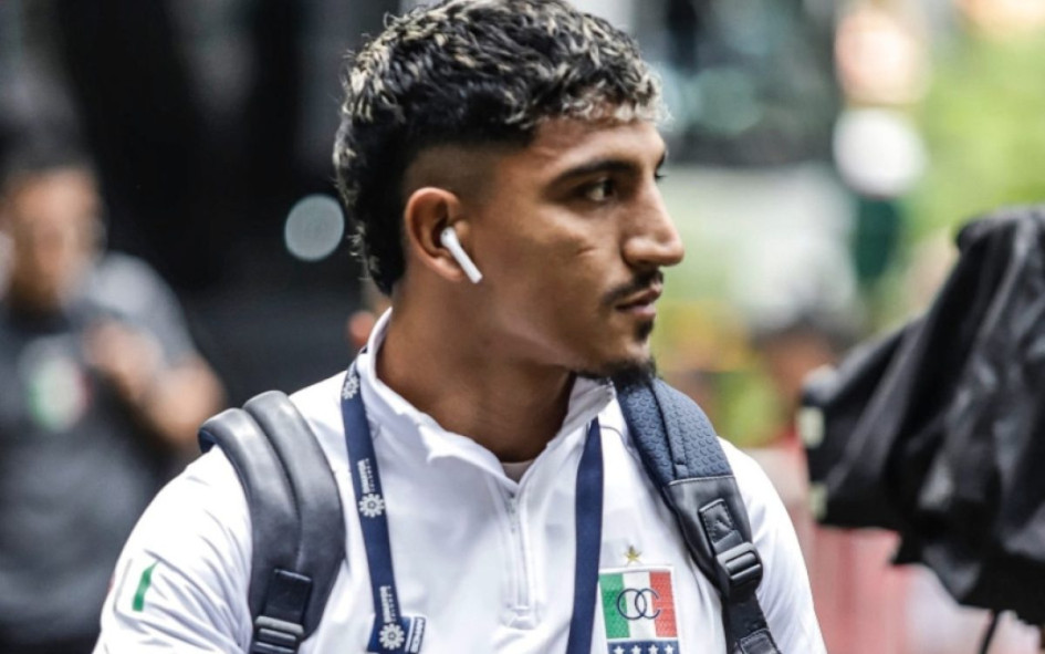 El argentino Lucas Ríos, jugador del Once Caldas El argentino Lucas Ríos, jugador del Once Caldas