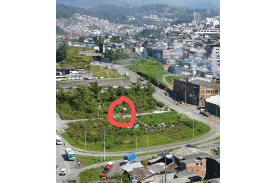 Sitio en Manizales donde ubicaron los cuerpos de los gemelos. Sitio en Manizales donde ubicaron los cuerpos de los gemelos.