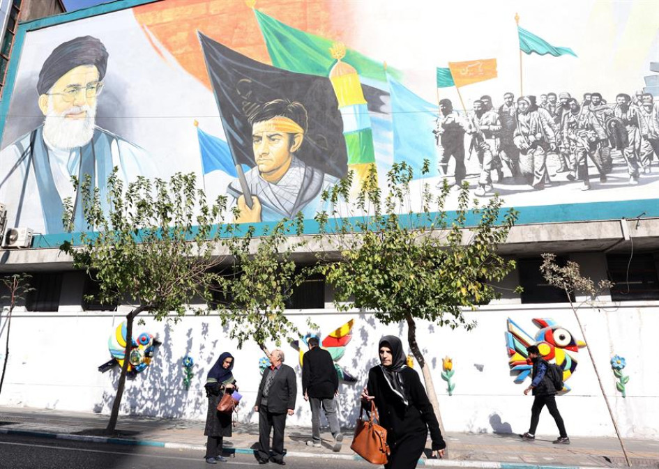 Teherán, capital de Irán, después del ataque de Israel. Teherán, capital de Irán, después del ataque de Israel.
