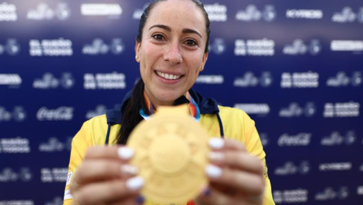 Mariana Pajón, campeona suramericana del BMX