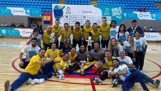 El hockey patín colombiano logró el título en la Copa Intercontinental 