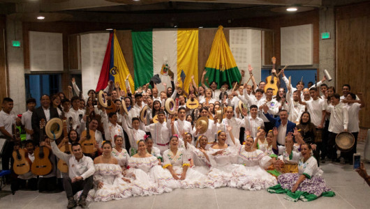 Están estrenando Escuela Departamental de Música en Riosucio