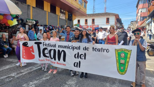 Festival Municipal de Teatro se tomó las calles de Anserma (Caldas)
