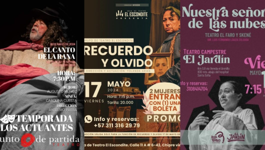 Estas son obras de teatro para disfrutar este fin de semana en Manizales