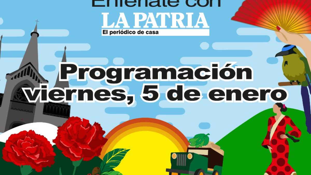 Programación Feria de Manizales: viernes, 5 de enero