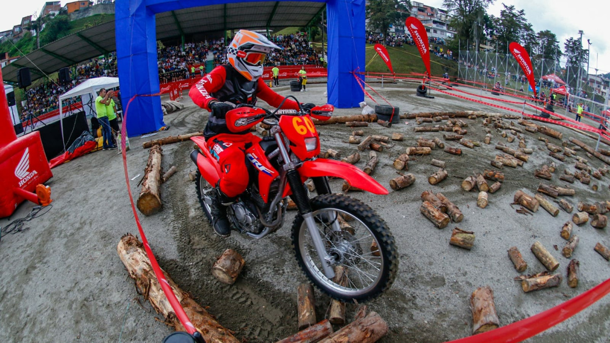 Mostraron su habilidad en la válida de endurocrós en La Asunción