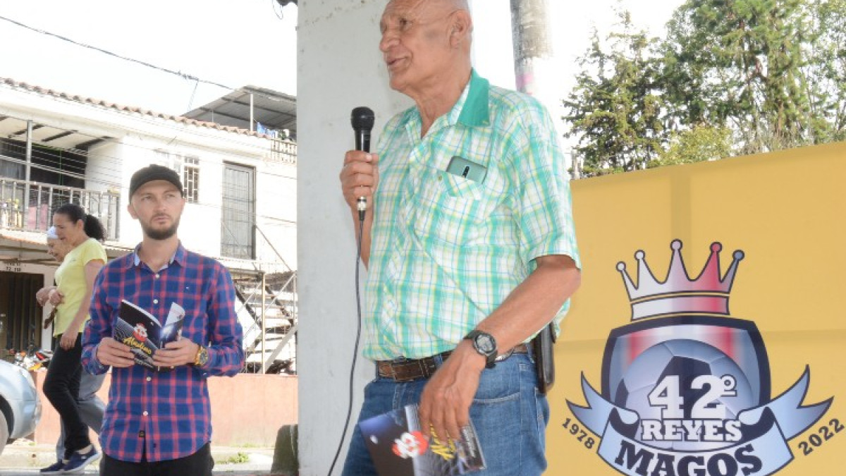 Carlos Mario Aguirre y Julián Correa, organizadores del torneo Reyes Magos de Aranjuez.