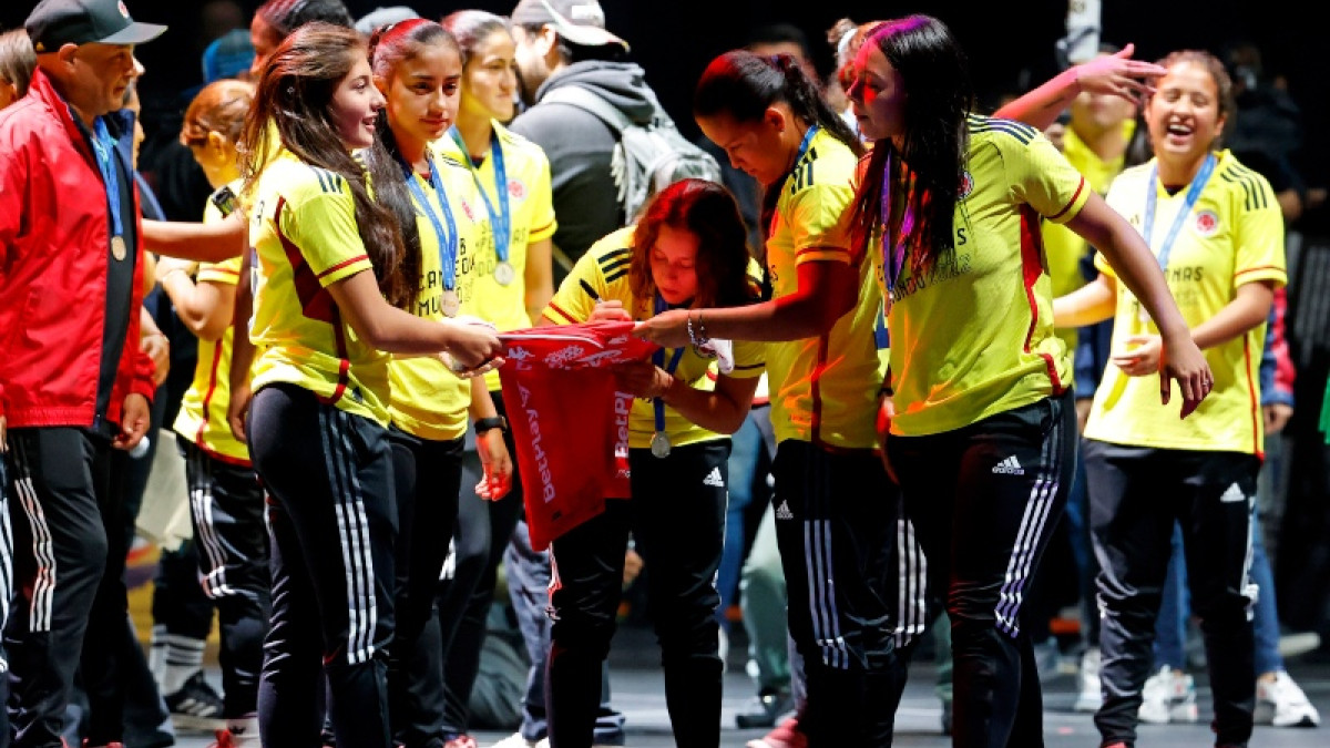 Aplausos para las subcampeonas: regresó la Selección Colombia Sub-17