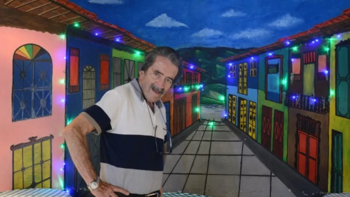 Carlos Arturo Mesa Arango, conocido como el Señor del Tango.