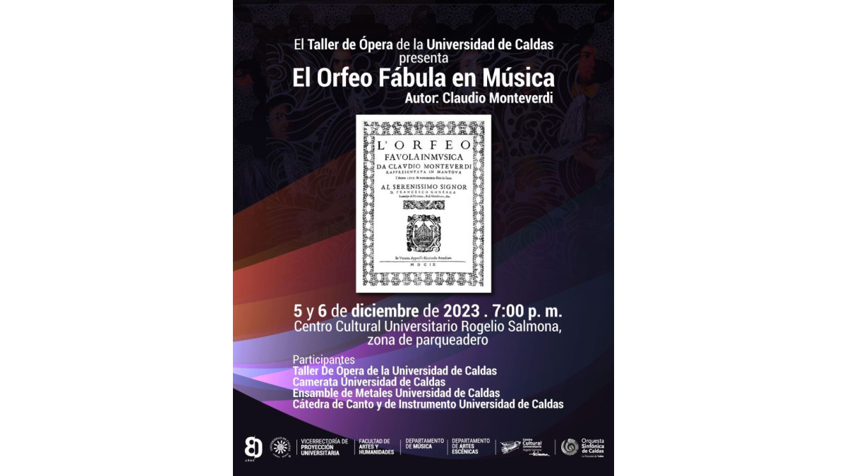 Hoy a las 7:00 p.m. en el Centro Cultural Universitario Rogelio Salmona. 