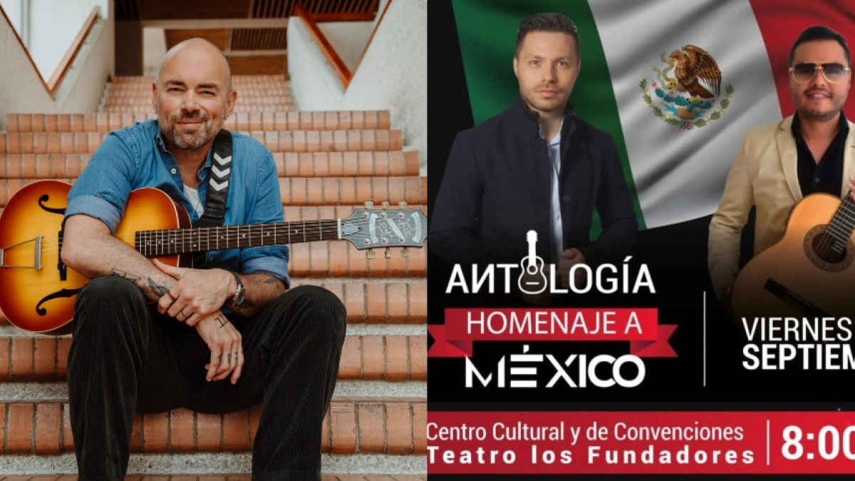 Los conciertos que se realizarán en el Teatro Los Fundadores. 