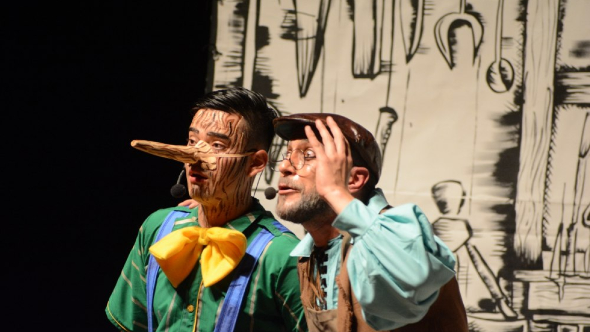 Pinocho, un niño de verdad es la coproducción realizada por la Fundación Niños de los Andes y Actores en Escena.