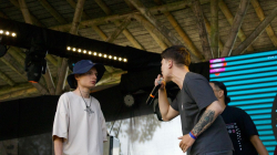 Media Torta de Chipre, arena de batallas de rap en la Feria de Manizales