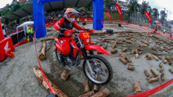Mostraron su habilidad en la válida de endurocrós en La Asunción