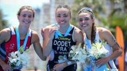 Trialetas caldenses brillaron en la Copa Mundo y sumaron puntos para los Olímpicos