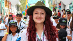 La manzanareña Wendy Giraldo fue la mejor directora de banda del Alto Oriente de Caldas