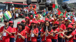 Tres corregimientos exaltaron el Festival de Bandas Estudiantiles en Pensilvania (Caldas)