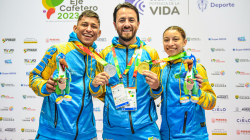 Oro y plata en karate para Caldas con Sofía Cárdenas y Febor Conde en Juegos Nacionales