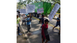 Habilitan el tránsito en la vía Manizales - Medellín tras bloqueo este lunes en La Pintada