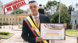 Supimos que: Yeison Jiménez fue condecorado, pero no por el Congreso