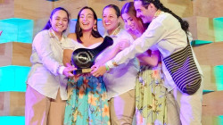 Dueto Florecer Andino, de Caldas, obtiene el Gran Premio Mono Núñez Vocal