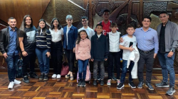 Supimos que: Viajaron desde Viterbo para estar en concierto 