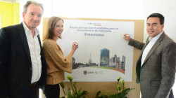 Manizales: Rojas firma pacto y lanza pullas a Carlos Mario Marín y al Gobierno Petro