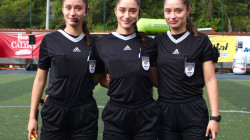 Conozca a las trillizas Vásquez, árbitras caldenses, y su sueño de ser FIFA