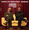 De Francisco y Moure harán psicoanálisis en público en el Teatro Los Fundadores